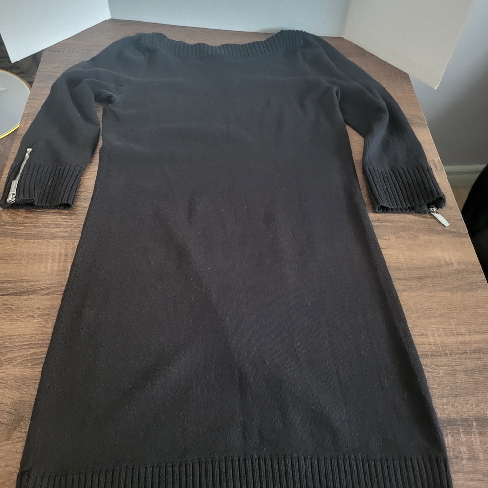Michael Kors Black Sweater Dress